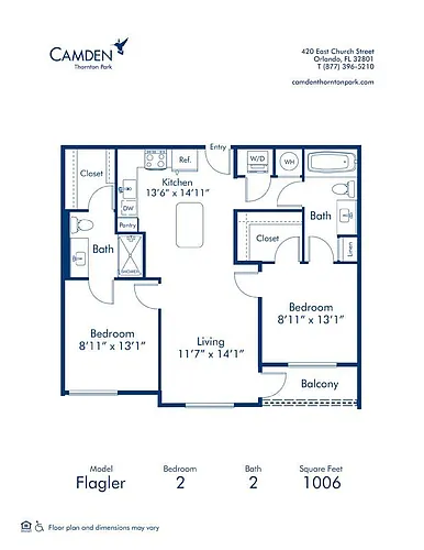 Floor plan Flagler