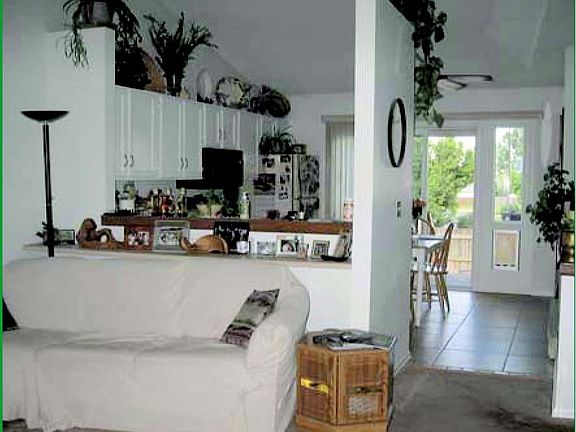 Inside looking toward kitchen