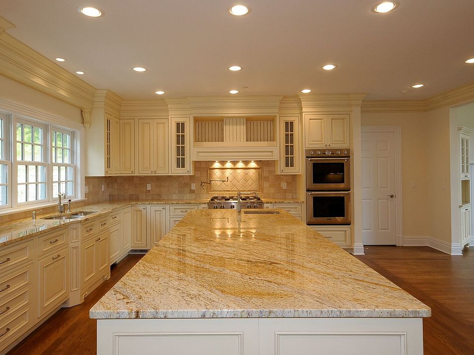 Kitchen with Stone Details
