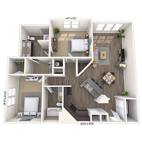 Floor plan The Vanderbilt