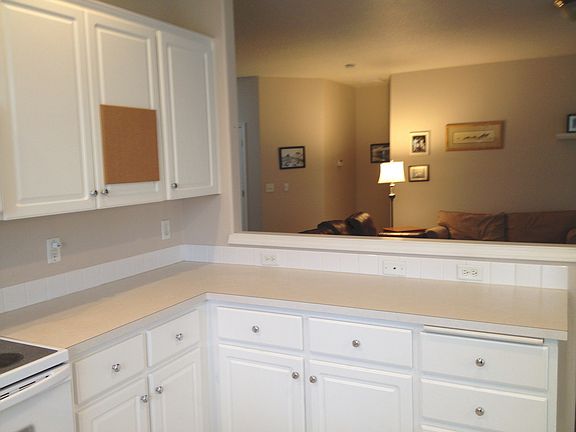 Kitchen looking into Living Room