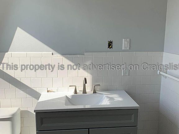 Brand new vanity and sink