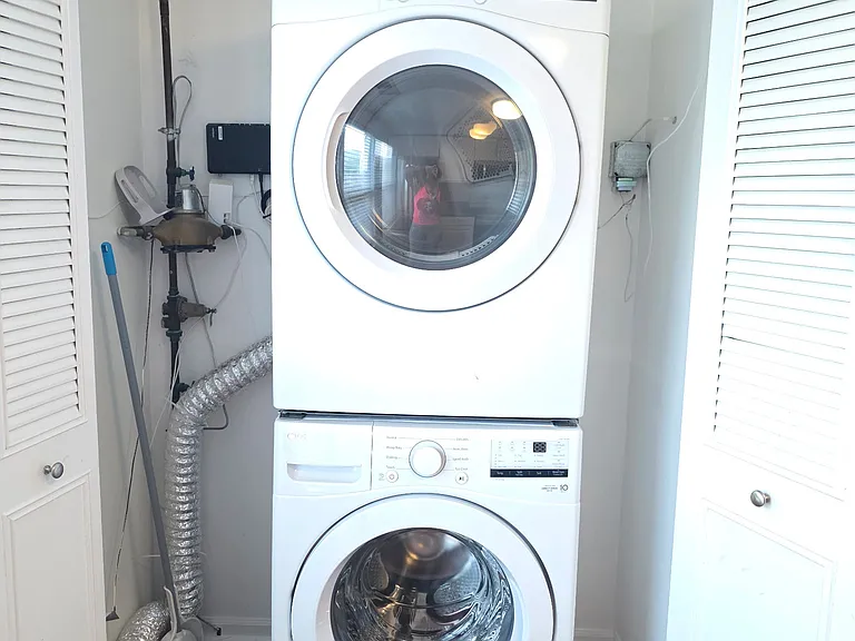 Washer and dryer