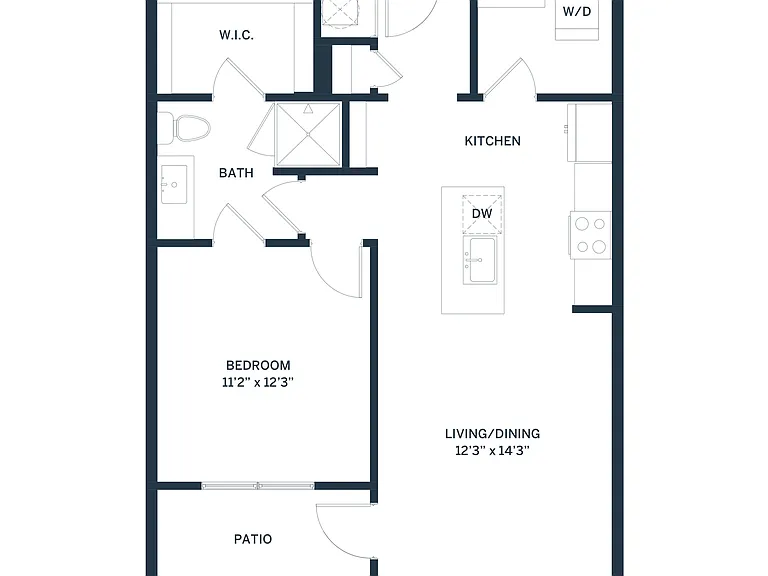 A2B | 1x1 | 749 sq ft A2B | 1x1 | 749 sq ft