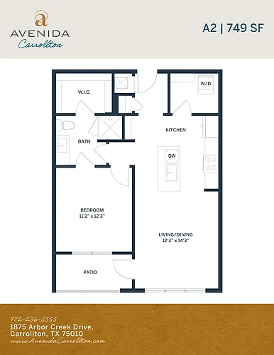 Floor plan A2B