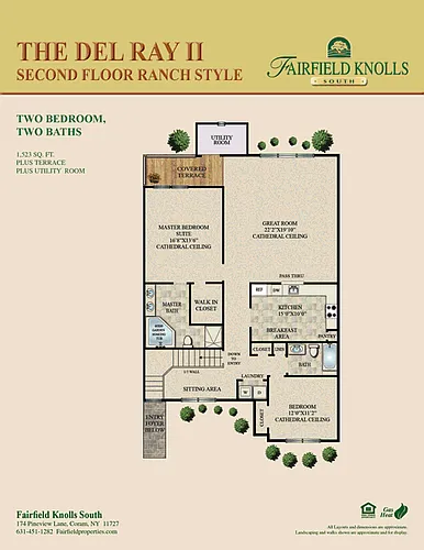 Floor plan The Del Ray II