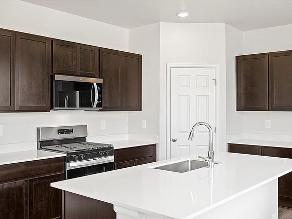 The Dillon floorplan image taken at a Meritage Homes community in Severance, CO.