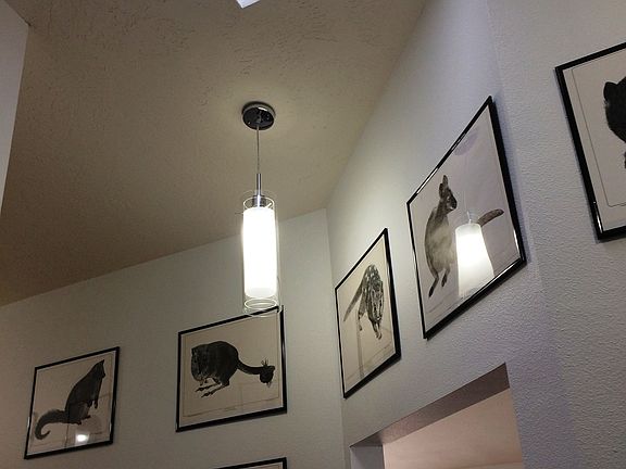 High-Ceilinged Entry Hall