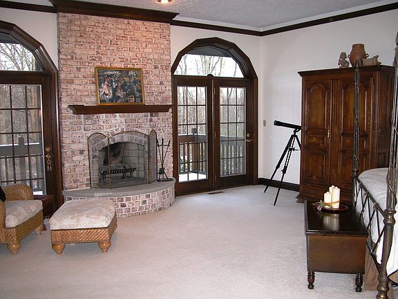 Master Bedroom with Fireplace