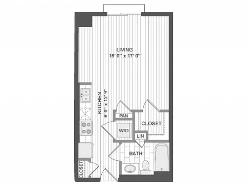 Floor plan E100