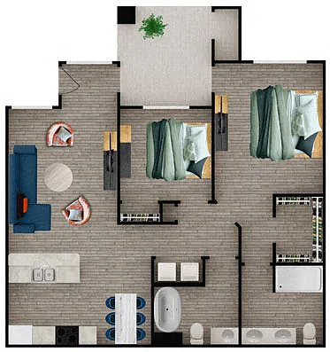 Floor plan Sage