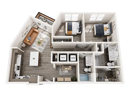 Floor plan B9