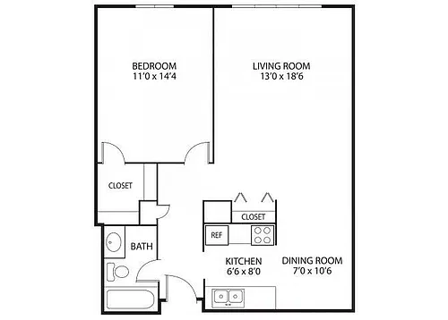Floor plan Birchcrest