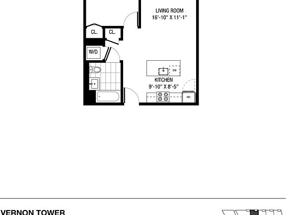 2nd image of 3143 Vernon Blvd #416
