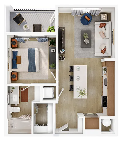 Floor plan A1
