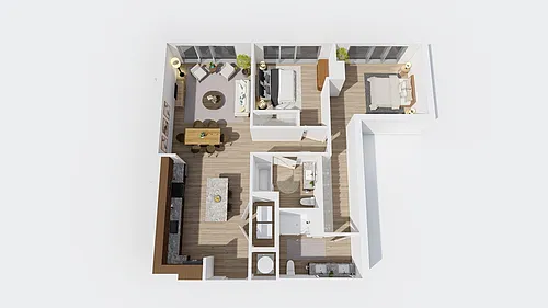 Floor plan B3