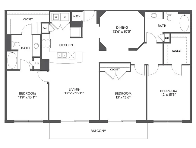Floor plan D7