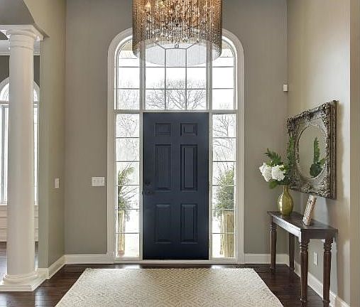 The foyer is a grand and inviting space. You can greet your guests here in style with plenty of room. This room sets the stage for the rest of your impressive tour.