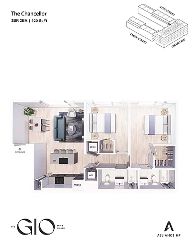 Floor plan THE CHANCELLOR