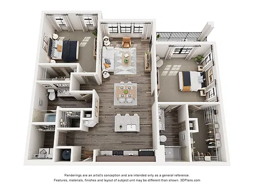 Floor plan B7