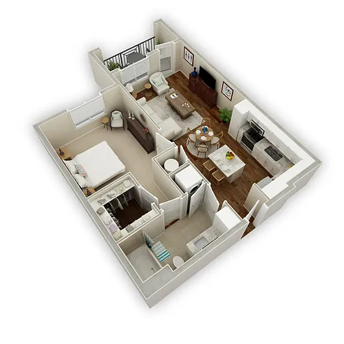 Floor plan Nob Hill
