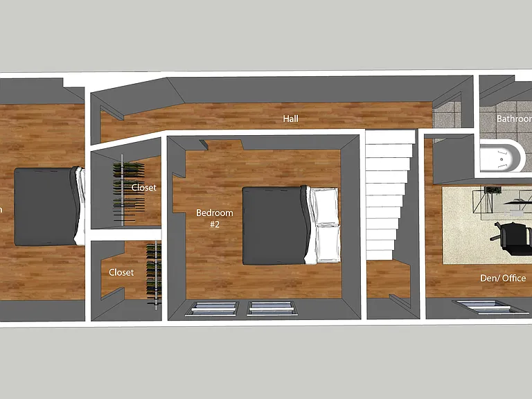 Second floor layout