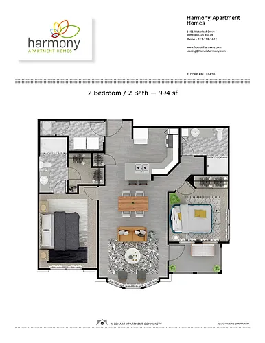Floor plan Legato 2.2