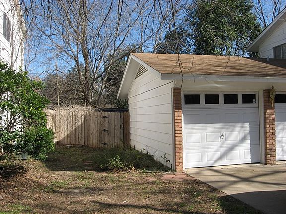 Two Car Garage and Side Gate