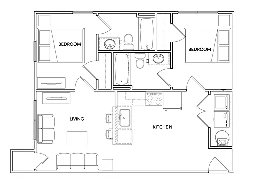 Floor plan B2-A