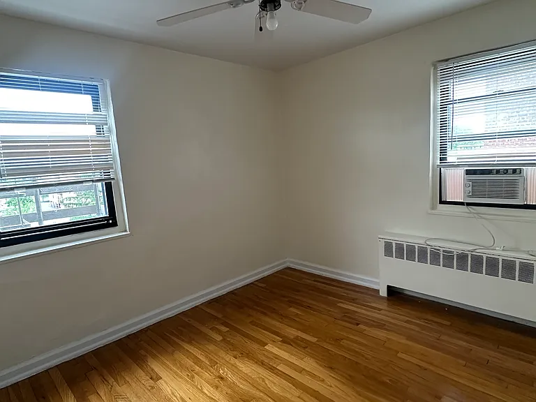 Bedroom with AC unit