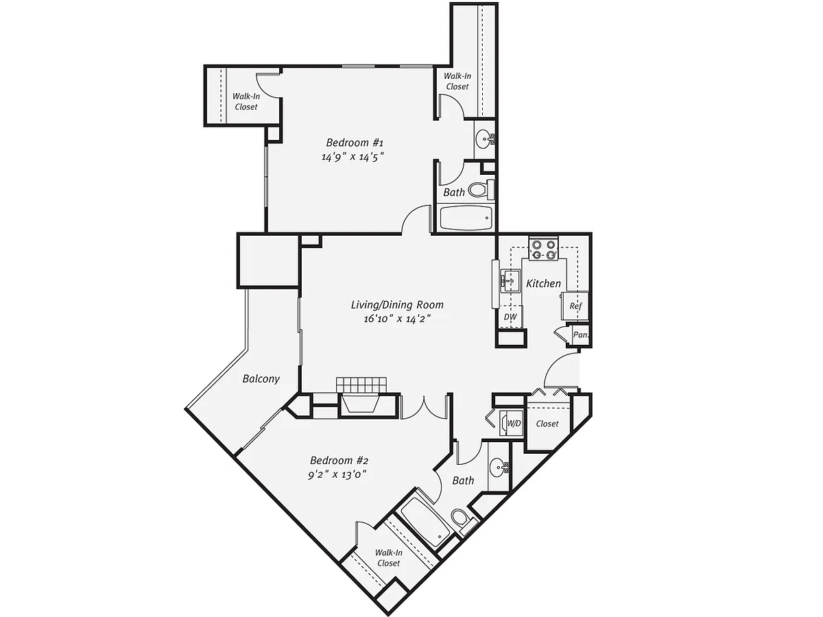 Floor plan B1
