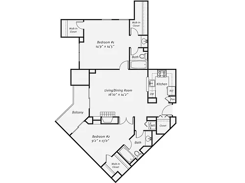 Floor plan B1