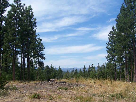 On a clear day, you can see the Stuart Mountains.