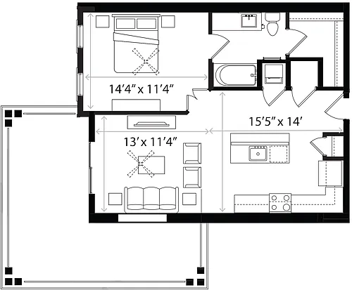 Floor plan Belmont