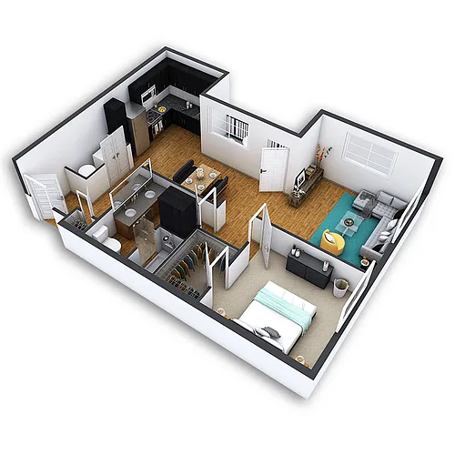 Floor plan Highland Platinum