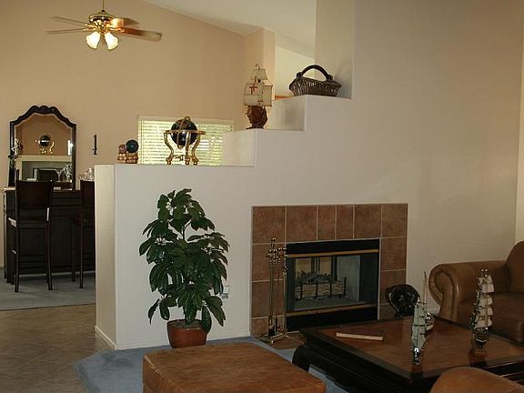 Double Sided Fireplace