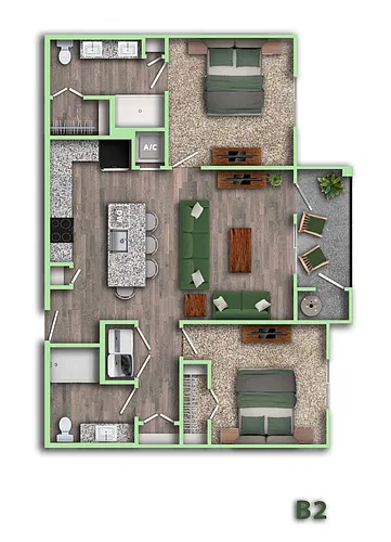 Floor plan B2