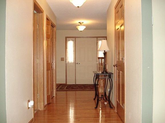 Entryway with hardwoods