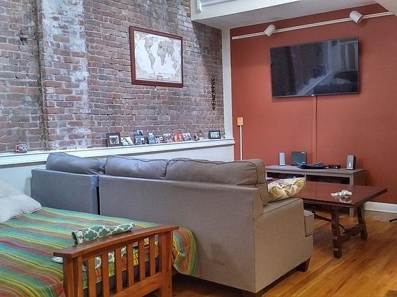 Spacious lower living area