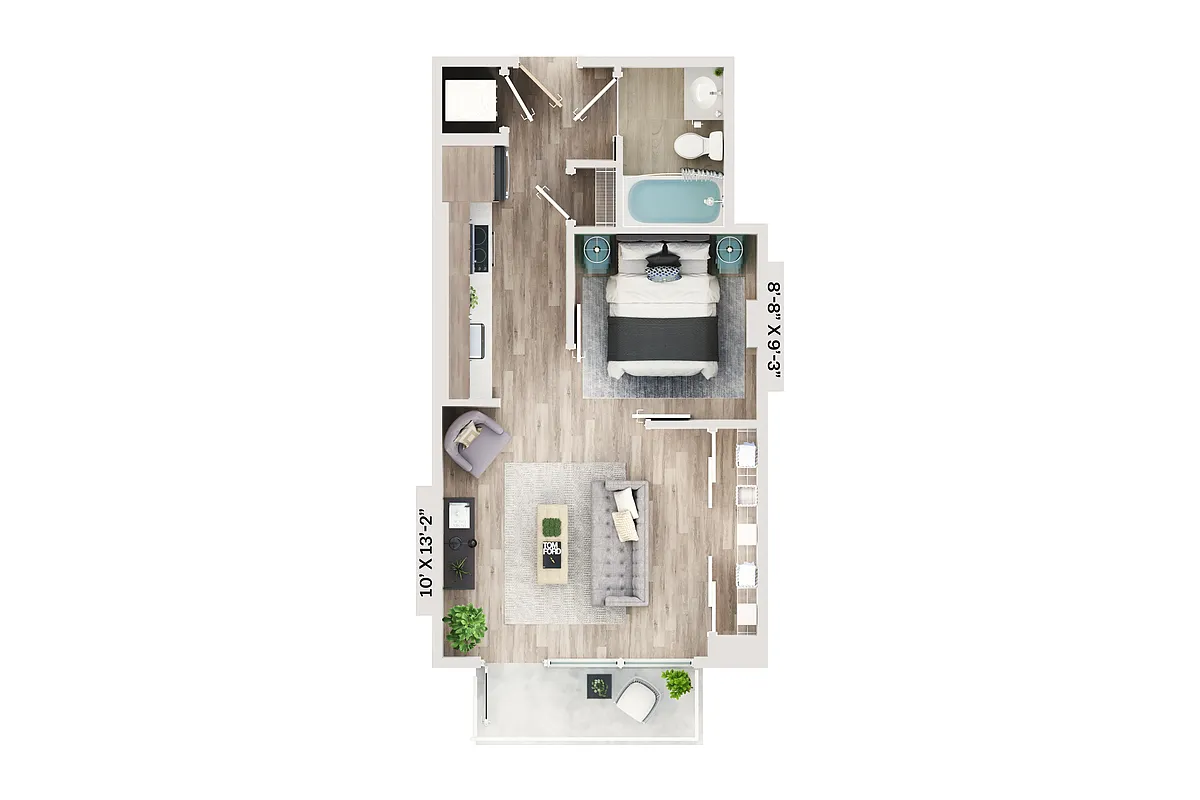 Floor plan A1A