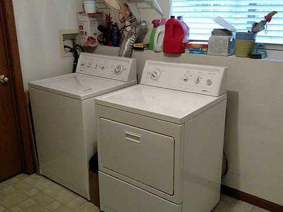 Laundry in Basement