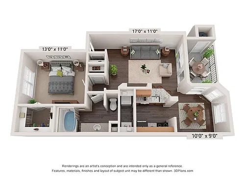 Floor plan A2