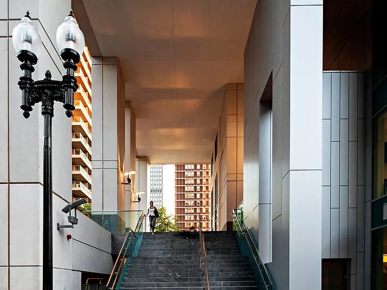 Exterior stairs