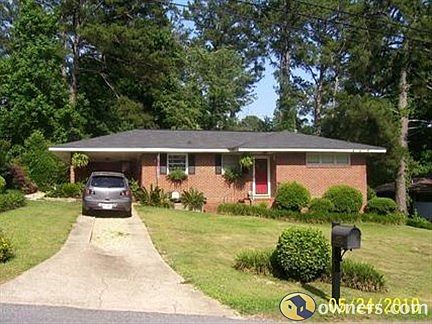 View from front of house