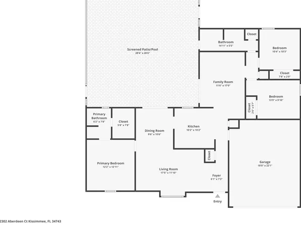 2302 Aberdeen Ct, Kissimmee, FL 34743