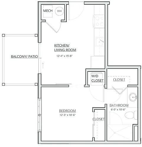 Floor plan Buckwheat