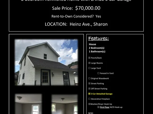 1418 Heinz Ave, Sharon, PA 16146