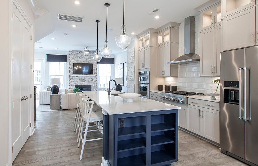 Beautiful Open, Spacious Kitchen with Large Island