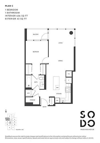 Floor plan 1702