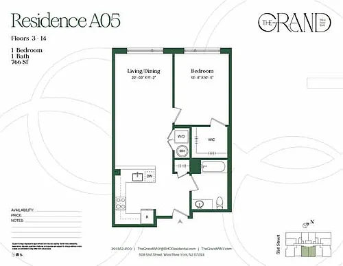 Floor plan A05
